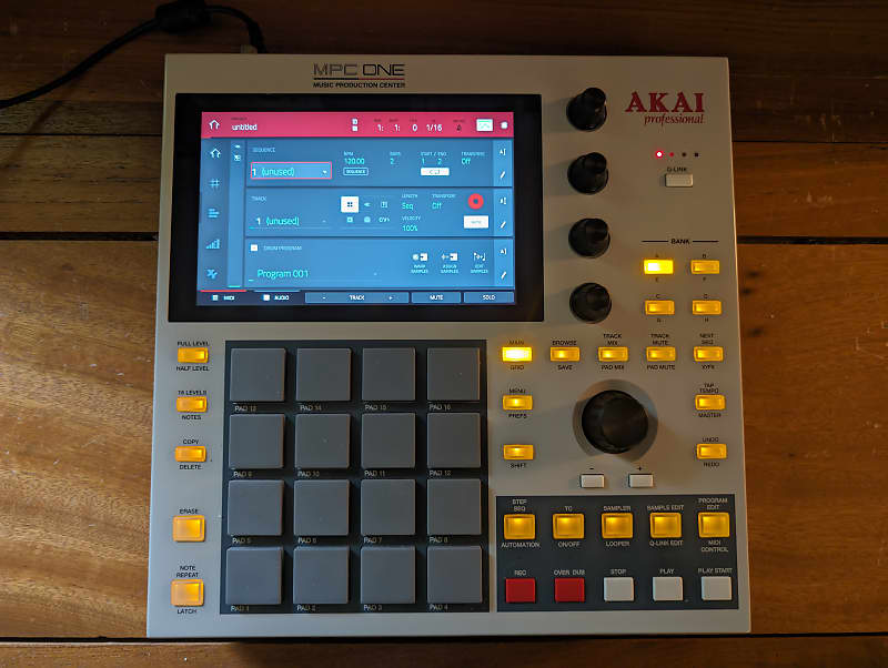 Akai MPC One Standalone MIDI Sequencer Retro Edition | Reverb