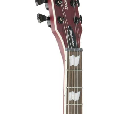 ESP LTD Viper 1000 EverTune Electric Guitar See Thru Black Cherry image 4