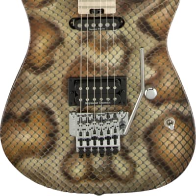 Charvel Warren DeMartini Pro-Mod Snake Electric Guitar, Snakeskin image 2