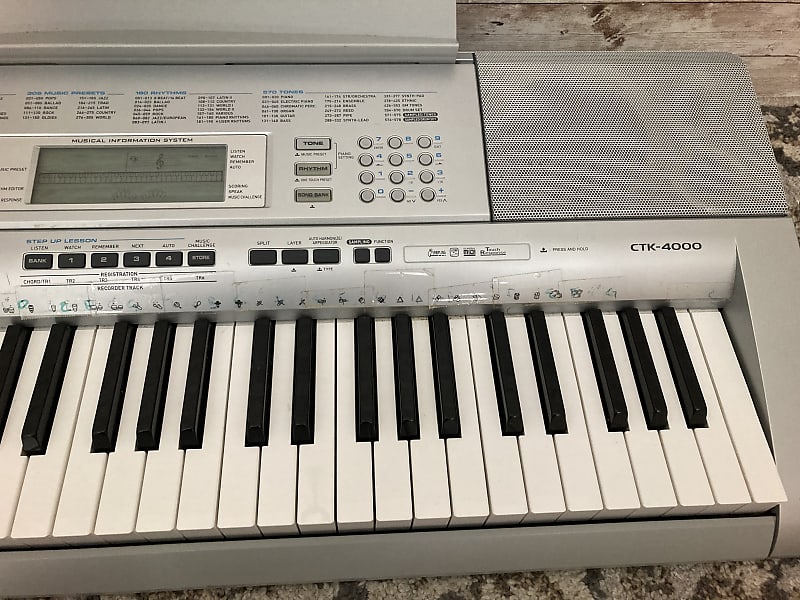 CASIO キーボード　CTK-4000 CASIO CTK-4000 Keyboard Automatic Accompaniment synthesizer