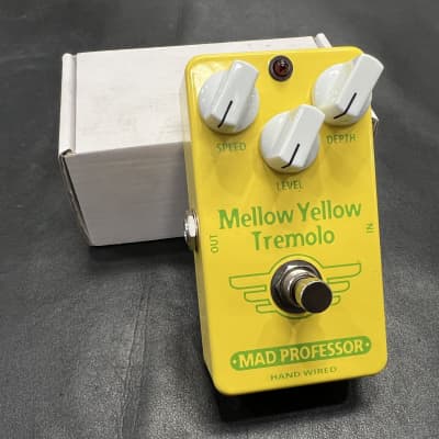 Mad Professor Mellow Yellow Tremolo Pedal Handwired Made in Finland. New! image 2