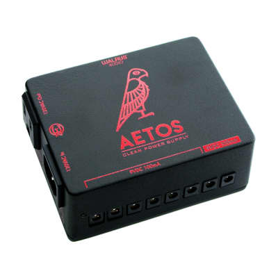 Walrus Audio Aetos 8 Output Power Supply, Black/Red (Gear Hero Exclusive) image 2