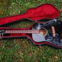 Guild D-25 Guitar, 1986, USA,  Rare Black Finish, Case