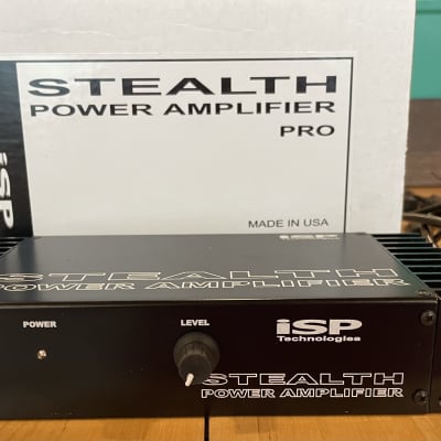 ISP Technologies Stealth Pro Power Amplifier! 180W of POWER! Pedalboard Size, made in USA! for sale