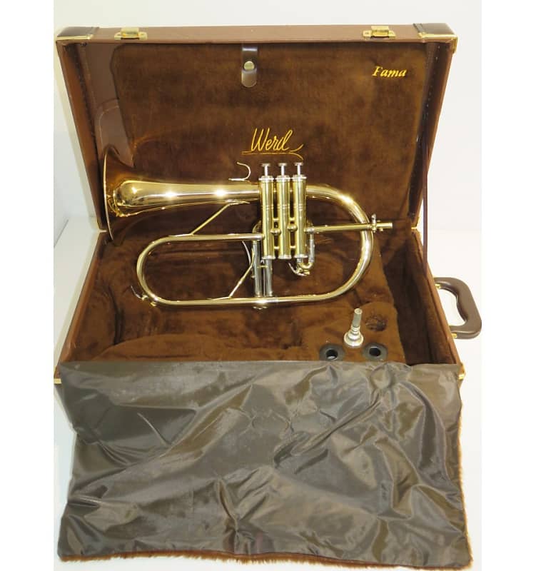 Weril Bb Flugelhorn EF9072 (Brazil) with Deluxe Hard Case Reverb UK