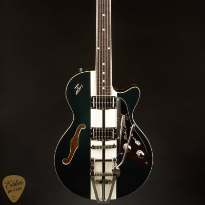 Duesenberg Mike Campbell Signature 40th Anniversary - Catalina Green/White image 3