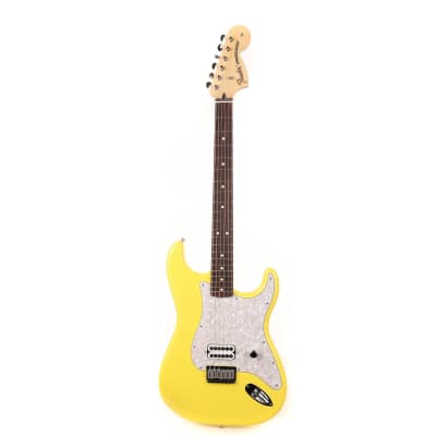 Fender Limited Edition Tom DeLonge Stratocaster Graffiti Yellow image 2