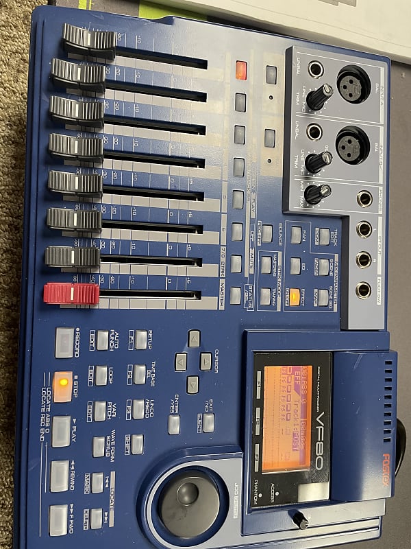 G4【used】FOSTEX マルチトラック MTR VF160 Fostex VF-160 EX Digital Multi Track Recorder for sale