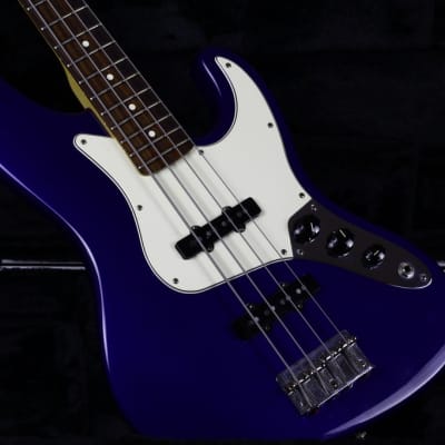 Fender  American LongHorn Boner Jazz Bass  1992 Deep Blue image 2