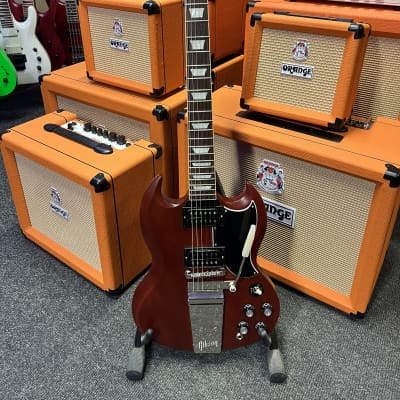 Gibson SG Standard '61 Faded with Maestro Vibrola 2022 - Present - Vintage Cherry for sale