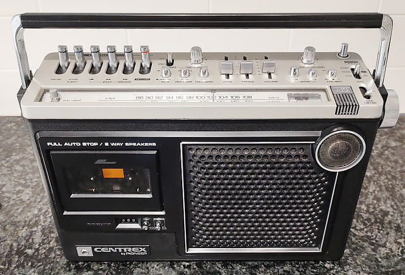 昭和レトロ 激レア パイオニア ラジオカセットレコーダー RK-888 - ラジオ