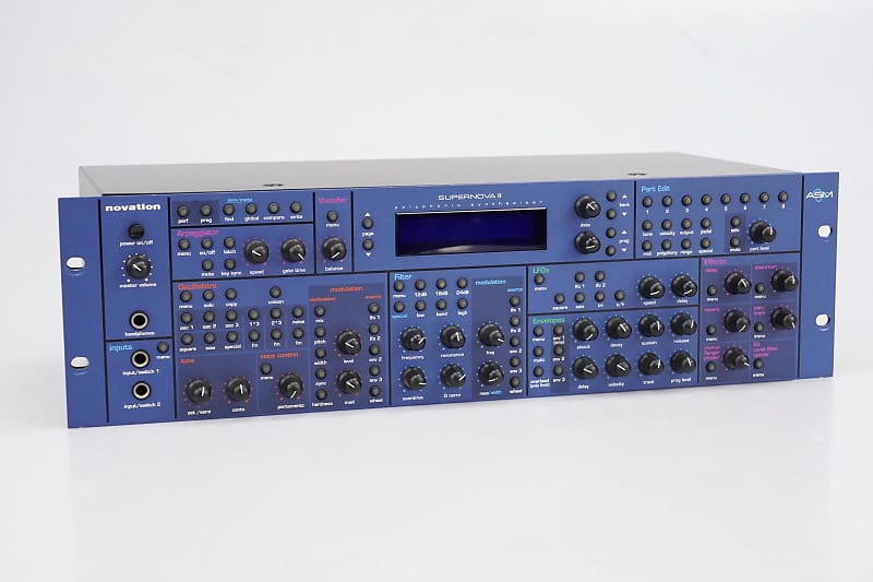 【Novation】Supernova 2 KBD 24Voice Novation Supernova II 24-Voice Polyphonic Virtual Analog