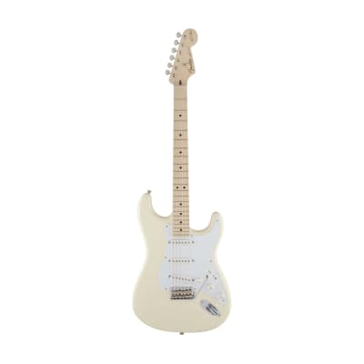 [PREORDER] Fender Artist Eric Clapton Stratocaster Guitar, Maple Neck, Olympic White image 1
