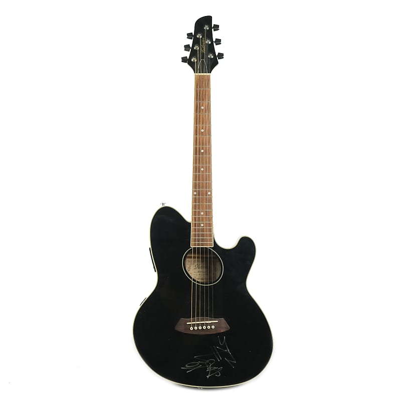 Ibanez Talman TCY10BK 1204 Owned by Frank Iero | Reverb