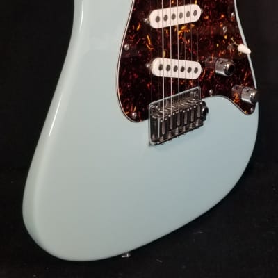 Tom Anderson "The Classic", Rosewood FB, Hum-Canceling Single Coil Pickups, Daphne Blue, W/Bag 2023 image 7