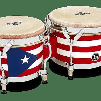 Latin Percussion Matador Puerto Rican Heritage Wood Bongo | Reverb