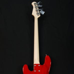 Lakland USA 44-64 P Bass Custom Transparent Red image 6