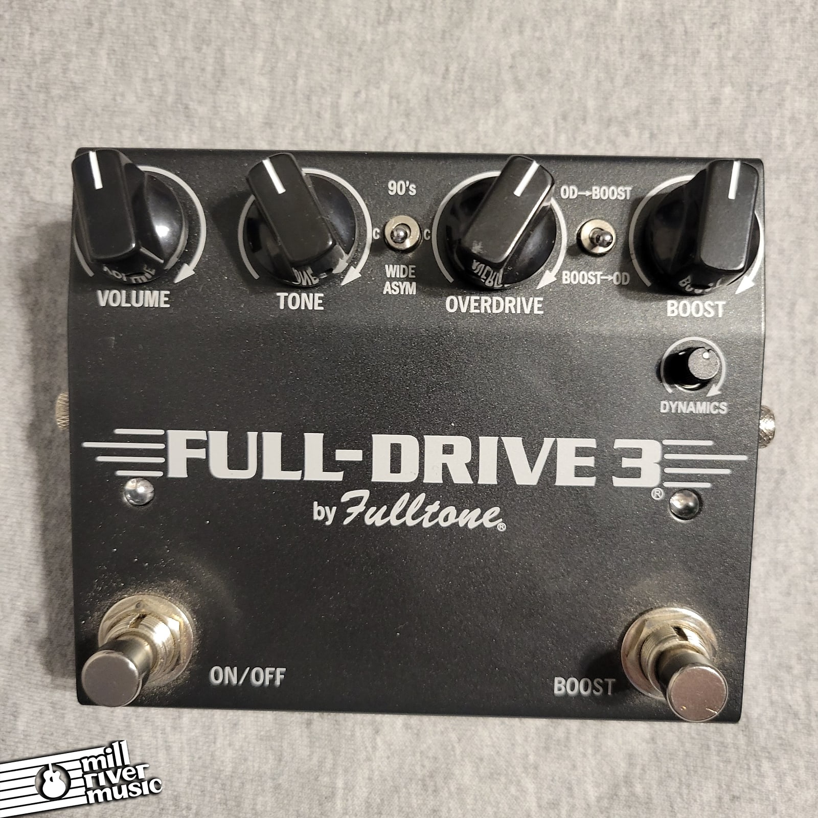 Fulltone Full-Drive 3 Overdrive Effects Pedal w/ Box Used