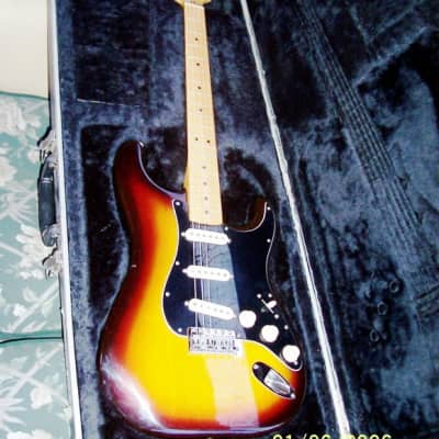 1982 Fender "Dan Smith" Stratocaster Sunburst -  3-Knob, 2 Pickguards, < 7 lbs image 18