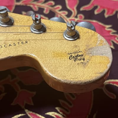 Fender Custom Shop '60s Reissue "Cunetto" Relic Stratocaster 1996 Olympic White image 10