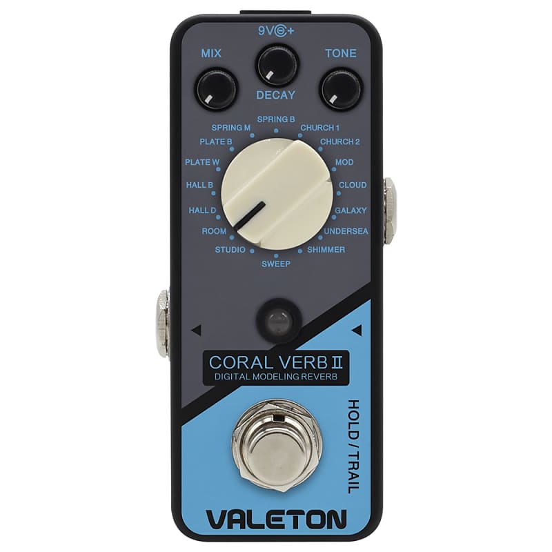 Valeton CRV-2 Coral Verb Digital Reverb