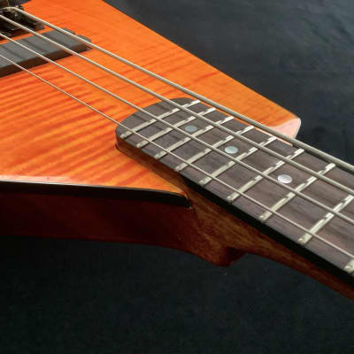 JD Guitars 2023  CB-1,  Compact Bass-1 Solar Flare image 12
