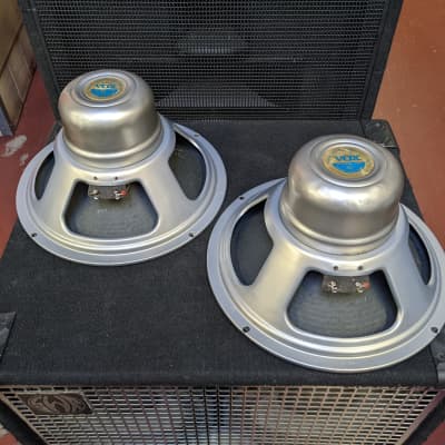 1964 Vox T-1088 Silver Bulldog Speakers | Reverb