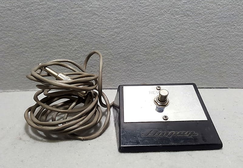 Extremely Rare Vintage Ampeg 1960/70s Black & Chrome | Reverb