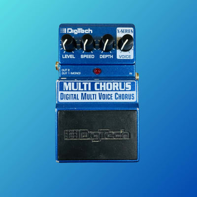 【美品】DigiTech MULTI CHORUS DigiTech Multi Chorus - Chorus/Rotary Pedal | Sweetwater