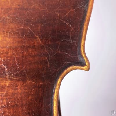 Anonymous German Violin - Possible Widhalm School - 19th Century - LOB: 358 mm - w/ Neck Graft image 21