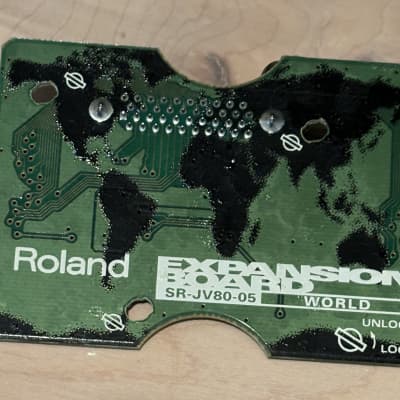 Roland SR-JV80-05 World Expansion Board w/ upgraded cap.