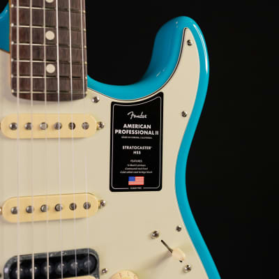 Fender American Professional II Stratocaster - Miami Blue HSS - #5793 image 7
