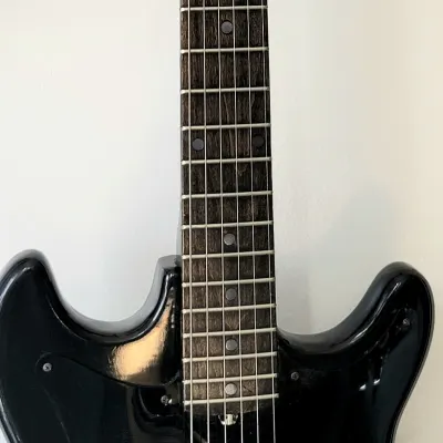 Harmony H-804 Black Vintage Electric Guitar image 2