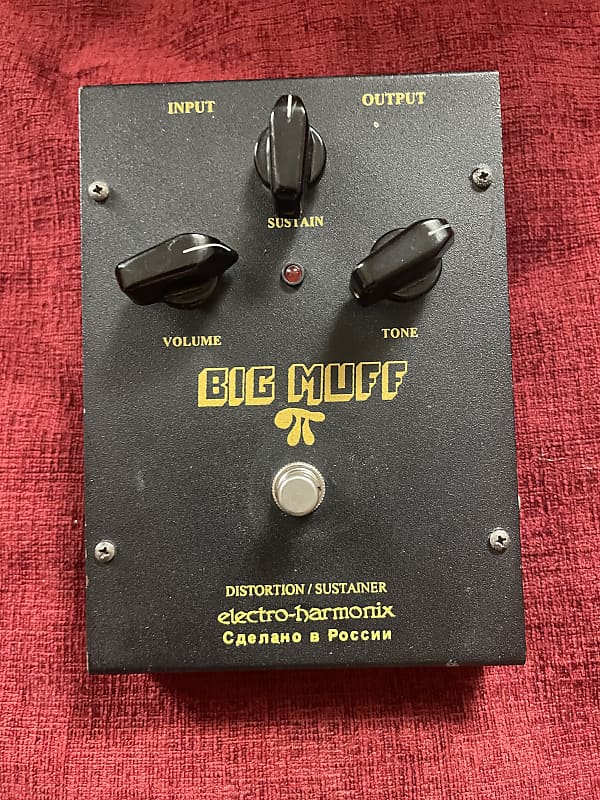 Russian Big Muff π Army Black Big Muff π -Army Black- 【USED】 – PEDAL SHOP CULT