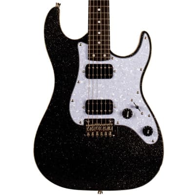 JET Guitars JS-500 HH, Black Sparkle image 1
