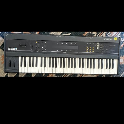 Ensoniq ESQ-1 Wave Synthesizer 1986 - Black