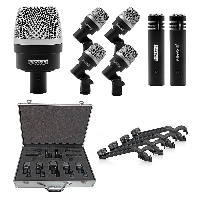MX Drumkit Microphone 7pcs-Set Ideal for Stage Performance and