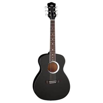 S.yairi YM-02 BLK mahogany Mini acoustic guitar Satin / Black | Reverb