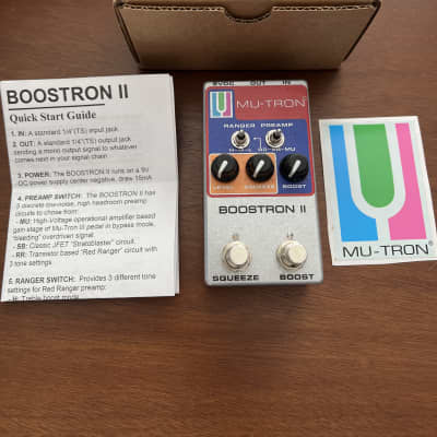 Reverb.com listing, price, conditions, and images for mu-tron-boostron-ii