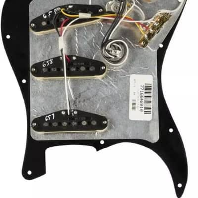 Fender® Factory Assembled Tex Mex Loaded Pickguard~SSS~Fender Boxed-Black/Aged WhiteBrand New image 5