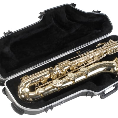 SKB Cases 1SKB-455W Contoured Pro Baritone Saxophone Case w/ Wheels (1SKB455W) image 2