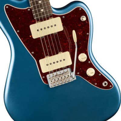 Fender American Performer Jazzmaster Electric Guitar Satin Lake Placid Blue image 3