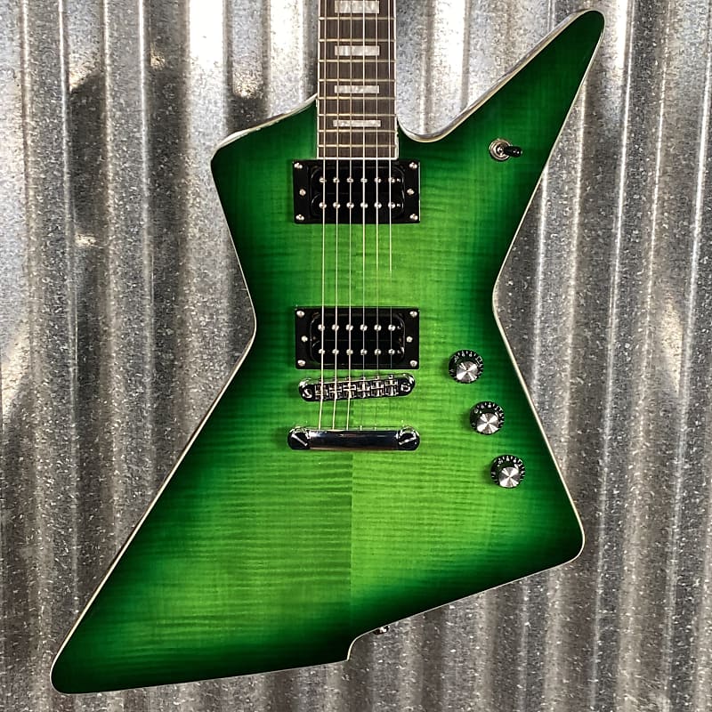 Westcreek Revenge Explorer Flame Transparent Green Burst 