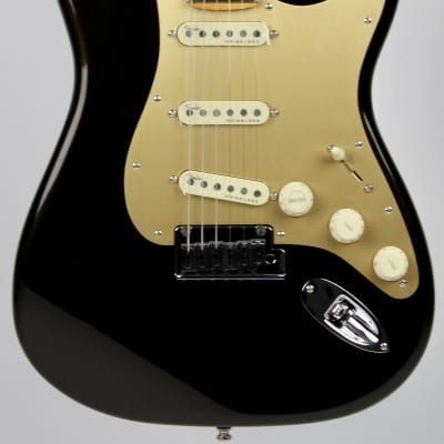 Fender American Ultra Stratocaster Maple Fingerboard Texas Tea 2022 w/OHSC (0118012790) image 1