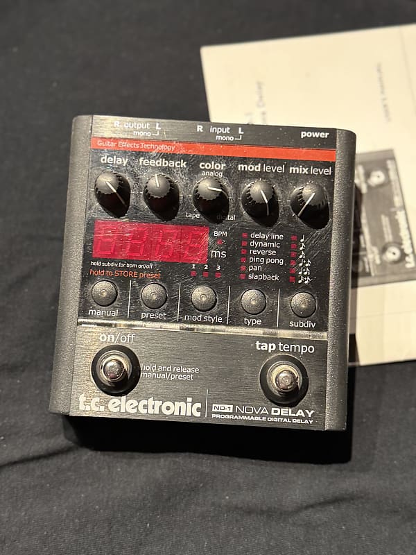 TC Electronic ND-1 Nova Delay