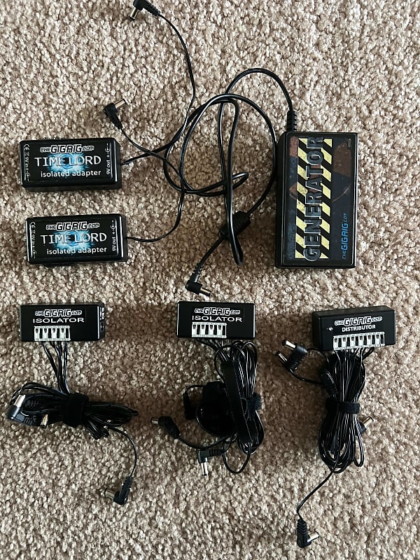The GigRig Full Pedalboard Power Setup (Generator, Reverb