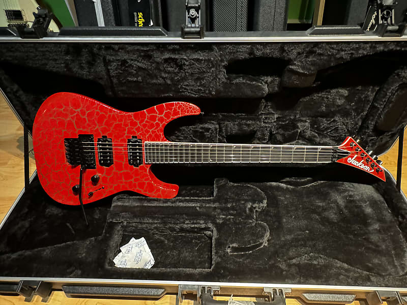 Jackson ジャクソン SL2 Red Crackle 美品 中古