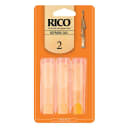 Rico Soprano Saxophone Reeds #2.0 (3-pack) orange box