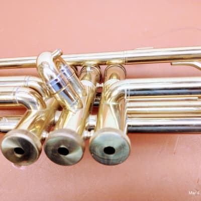 Olympian trumpet 1980s or 1990s - lacquered brass image 10