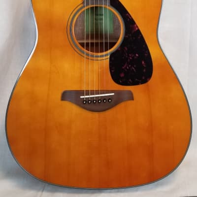 Yammaha FG800 VN Solid Spruce Top Folk Acoustic Guitar Vintage